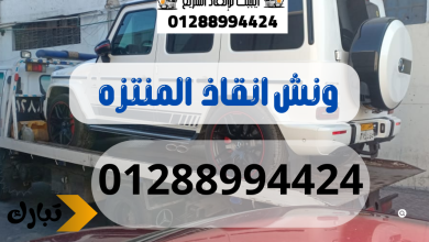 ونش انقاذ سيارات المنتزه 01288994424