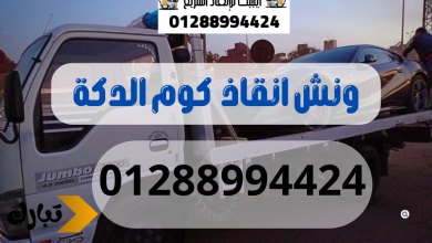 ونش انقاذ سيارات كوم الدكة 01288994424